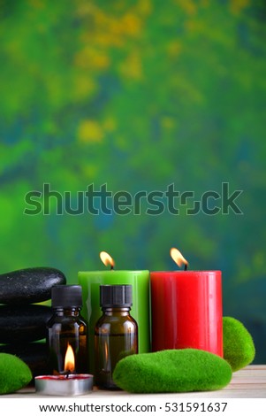 Spa treatment. Aromatherapy essence