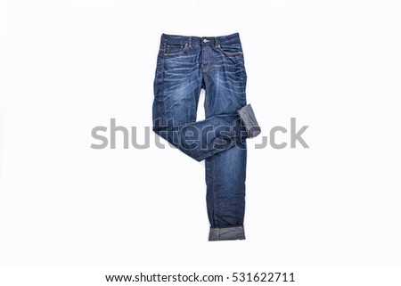 Jeans. Blue Jeans