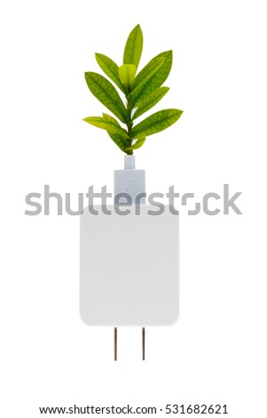 Mobile Changer idea concept  isolated on white background.