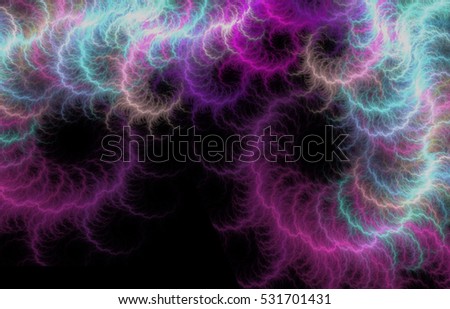 Abstract background. Digital collage with fractals. Design element for brochure, advertisements, flyer, web and other graphic designer works. Raster clip art.