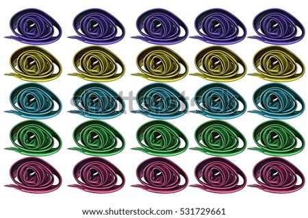 Muti color Beautiful rolled necktie background