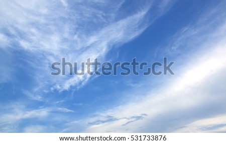 Blue sky white clouds Abstract nature skies Textured pattern background sky.