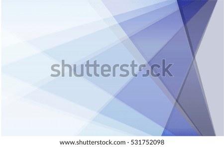 Vector shiny wave line colorful abstract background blue
