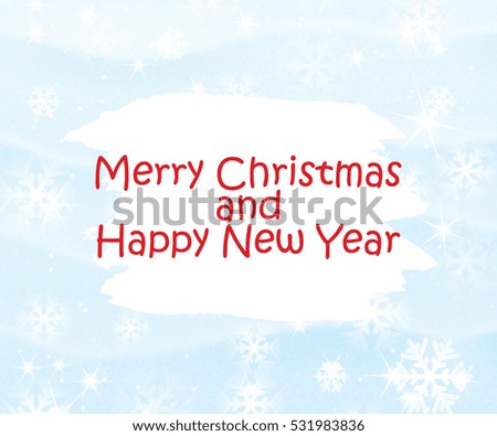 Christmas background. Background for New Year's greetings.Winter abstraction