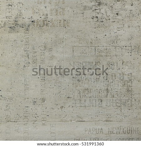 Vintage wood background with labels 3