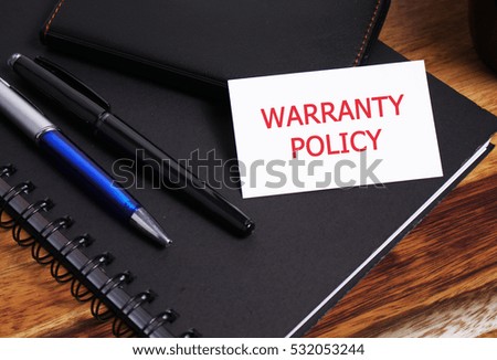 warranty policy