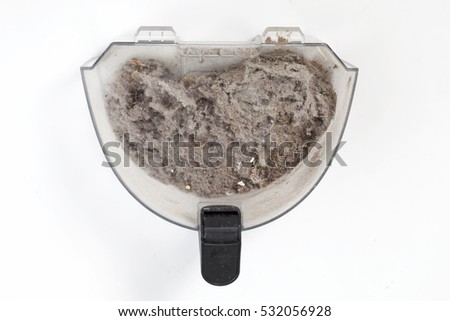 Contener dust vacuum cleaner Royalty-Free Stock Photo #532056928