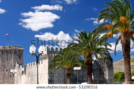 Ancient Castle in Trogir, Croatia