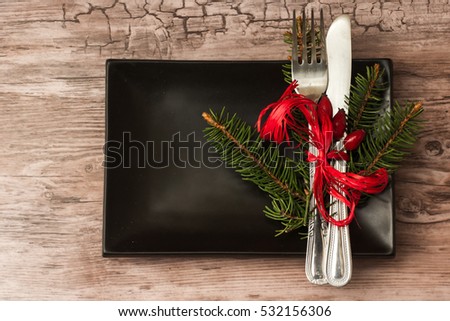 christmas dinner decoration
