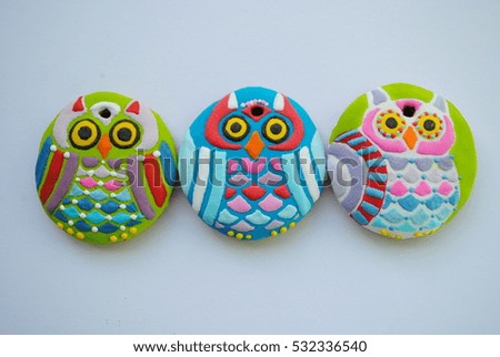 Owl balls toy , Christmas cookies