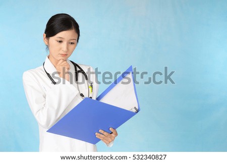 Portrait of a female doctor