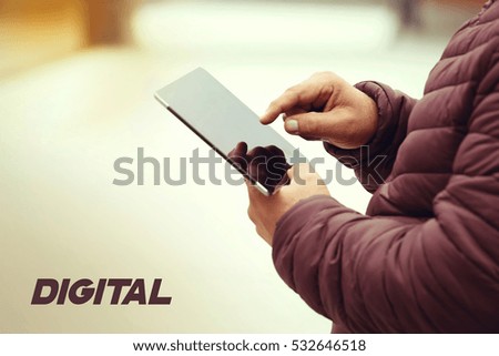 Digital, Technology Concept