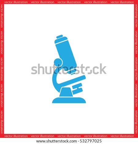 microscope icon vector eps10.