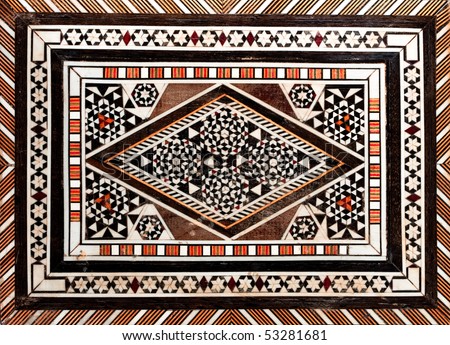 Arabic mosaic pattern