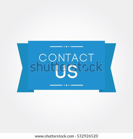 contact us label sticker