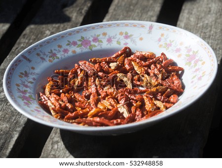 dried chilli can make any foods
