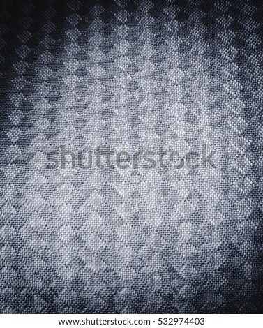 Blue fabric design texture with a slight vignette border.