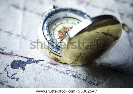 Old style compass