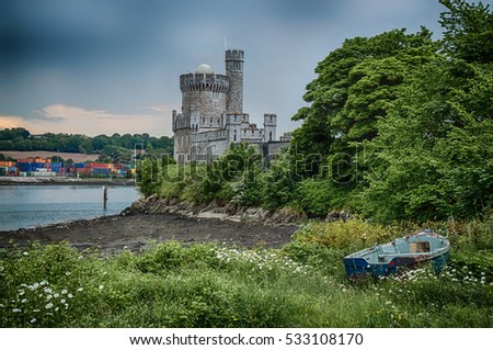 Beautiful castle in Ireland. blackrock. 
Beautiful castle blackrock in Cork Ireland