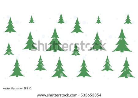 trees icon vector illustration
