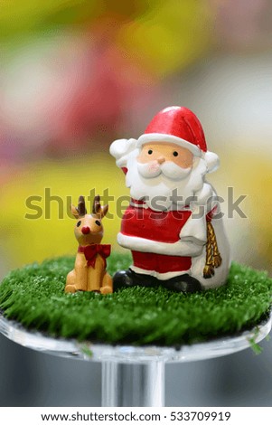 Cute Santa Claus toy
