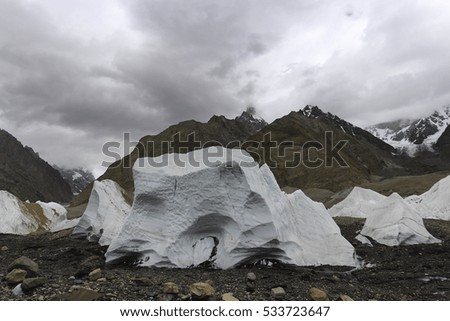 Trekking Adventure in the Karakorum Mountains, Baltoro Glacier, 