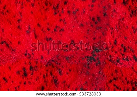 Texture, background, seamless pattern. This is useful for designers. red skin of the animal. Previous animal leather with fur