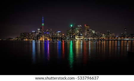Toronto Skyline at night
