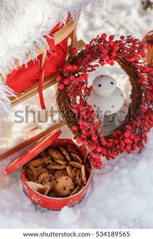 Christmas cookies, decor