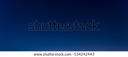Stars in Night Sky Background