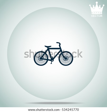 Bicycle  vector illustration.