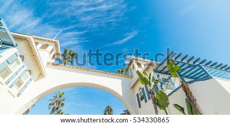 Arch in Pacific Beach, California