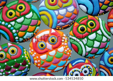 Funny Owl shaped,  sugar cookies