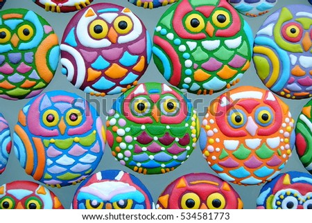 Funny Bird Art  , Christmas collection of balls , cookies , stickers 