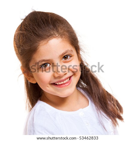 Portrait little girl