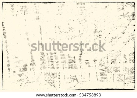 Creased crumpled paper texture background / Old grunge ripped torn vintage collage posters frame