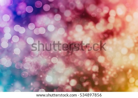 Colorful texture for processing and blurred background