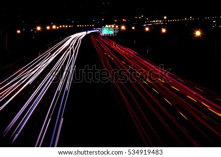 Highway night shot