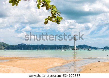 Picture of the marina in Phuket Island,Thailand.