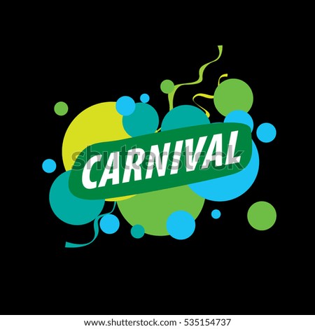 Abstract logo carnival