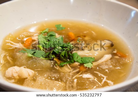 fish maw soup