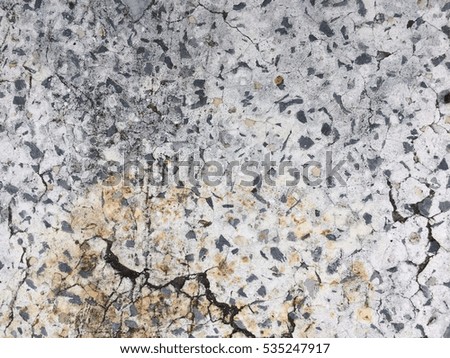 Dirty small stone crack floor texture background 