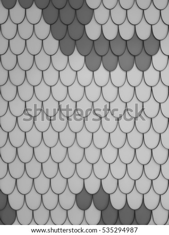 seamless pattern in the form of flakes, Linear background