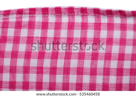 square pattern fabric background. Textures pink and white cotton fabric. The pattern for textiles. Cell. Shirts plaid. Trendy Illustration for Wallpapers. Fashion Design and House Interior Design.