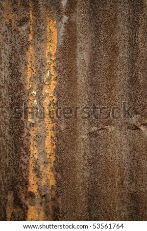 rusty metal wall in the philippines