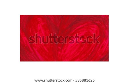 Red Valentine's day background 