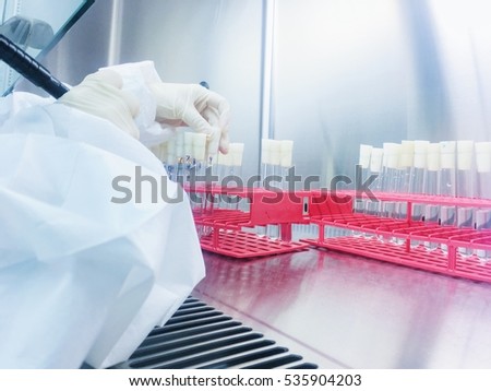 Scientists work in the laboratory,laboratory background,science test background Royalty-Free Stock Photo #535904203