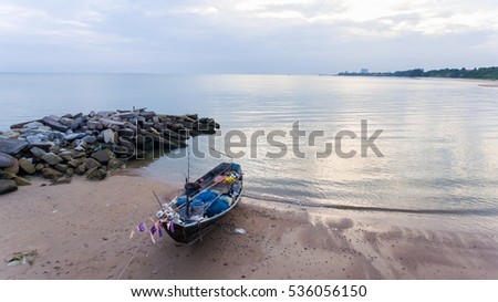 Fishing Boat no the beach