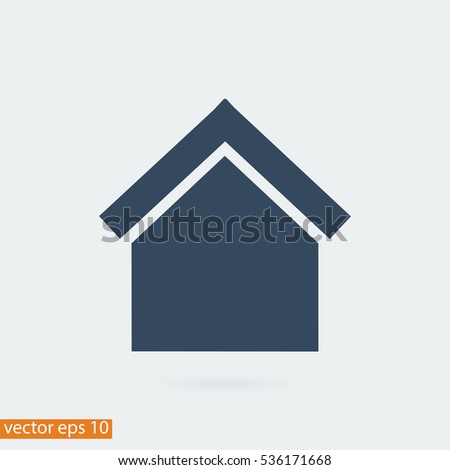 house icon, vector best flat icon, EPS