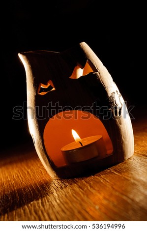Halloween candle  